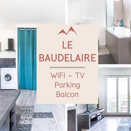 Le Baudelaire - Cosy Studio Et Parking A Grenoble Exterior foto